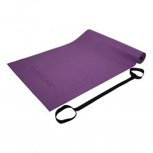 Коврик для йоги и фитнеса Tunturi ПВХ фиолетовый 182 см, 4 мм