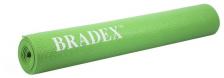 Коврик для йоги BRADEX SF 0682, 183х61х0.4 см зелeный однотонный – фото 2