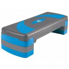 Степ-платформа Lite Weights 3-х уровневая 1810LW (79,5*30*20см, серый/голубой) Степ-платформа Lite Weights 3-х уровневая 1810LW (79,5*30*20см, серый/голубой)