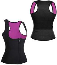 Фитнес-корсет для похудения CLEVERCARE женский, XL, черный/розовый (PC-05XLP)