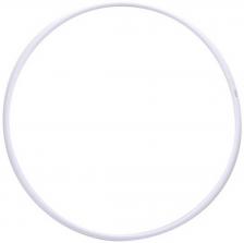 Обруч гимнастический пластиковый(ан-г) Сасаки) 165 г, KO-307, Белый, 600 мм