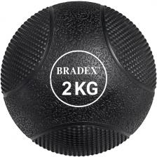 Медбол Bradex резиновый, 2 кг (SF 0771)