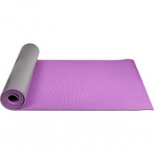 Двухслойный коврик для йоги и фитнеса BRADEX
