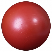 Мяч гимнастический красный (Фитбол) Ортосила L 0165 b, диаметр 65 см – фото 2