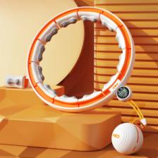Умный массажный обруч с утяжелителем и счетчиком Xiaomi FED Multifunctional Smart Hula Hoop M 74-90 см (FED-HLQ-01-001) – фото 2 Умный массажный обруч с утяжелителем и счетчиком Xiaomi FED Multifunctional Smart Hula Hoop M 74-90 см (FED-HLQ-01-001) – фото 2