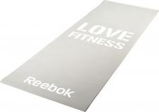 Коврик для йоги и фитнеса Reebok Love (серый) RAMT-11024GRL