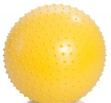 Гимнастический мяч игольчатый, с насосом