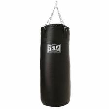 Боксерский мешок Everlast super leather 150lb черн. 251501 Боксерский мешок Everlast super leather 150lb черн. 251501