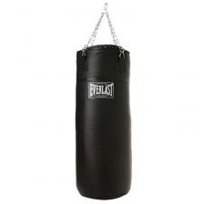 Боксерский мешок Everlast super leather 100lb 45 кг черный 251001 Боксерский мешок Everlast super leather 100lb 45 кг черный 251001