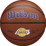 Мяч баскетбольный Wilson NBA LA Lakers, арт. WTB3100XBLAL, р.7, синт.кожа (композит), коричневый Мяч баскетбольный Wilson NBA LA Lakers, арт. WTB3100XBLAL, р.7, синт.кожа (композит), коричневый