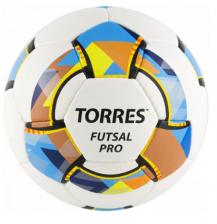 Мяч футзальный TORRES р.4, 32 пан.,руч. сшив. бело-мультик FS32024