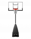 Баскетбольная мобильная стойка SPALDING Ultimate Hybrid Portable 54", glass - 7U1674CN – фото 1