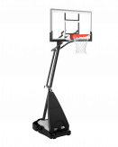 Баскетбольная мобильная стойка SPALDING Ultimate Hybrid Portable 54", glass - 7U1674CN