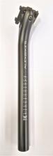Карбоновый подседельный штырь ALEXBIKES, диаметр 31.6 mm, длина 350 мм, вес 210±10g, цвет UD matte finish Чёрный матовый, смещение(offset) 25 mm – фото 2