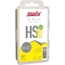 Мазь Swix HS10 скольжен. для лыж/сноуб. темп.:+10/0 тверд. 60гр желтый (HS10-6)