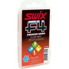 Мазь Swix F4-60W Premium Warm скольжен. для лыж/сноуб. темп.:-4 и теплее тверд. 60гр красный (F4-60W