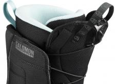 Ботинки для сноуборда SALOMON 2020-21 SCARLET BLACK/BLACK/STERLING B
