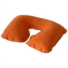 Подушка для шеи надувная Flyandtrip оранжевая
