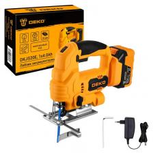 Лобзик аккумуляторный DEKO DKJS20E, 20В, 1x4.0Ач, цена за 1 шт.