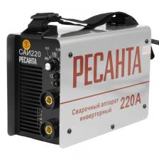 Аппарат сварочный Инверторный сварочный аппарат Ресанта САИ 220, вес 5,45кг