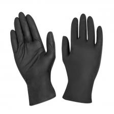 Перчатки нитриловые L черные