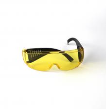 Защитные очки Champion C1008 желтые с дужками