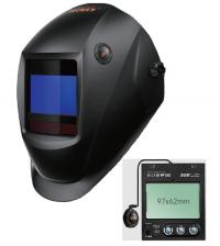 Маска сварщика Tecmen с автоматическим светофильтром / Маска для сварки хамелеон / Сварочная маска Tecmen ADF 815S TM16 черная
