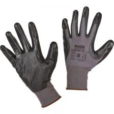 Перчатки защитные Mapa Professionnel Ultrane 553 трикотажные с нитрильным покрытием черные (2 нити, 13 класс, размер 10, XL)