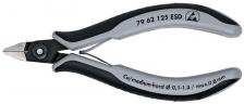 Бокорезы прецизионные ESD для тонких работ, острая головка KNIPEX KN-7962125ESD Бокорезы прецизионные ESD для тонких работ, острая головка KNIPEX KN-7962125ESD