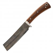 Топорик-нож для мяса, текстолит, гарда олово, сталь ШХ-15