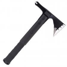 Топор - тактический томагавк Survival Hawk - SOG SK1001, сталь 2Cr Hardcased Black, рукоять термопластик GRN, чёрный – фото 2 Топор - тактический томагавк Survival Hawk - SOG SK1001, сталь 2Cr Hardcased Black, рукоять термопластик GRN, чёрный – фото 2