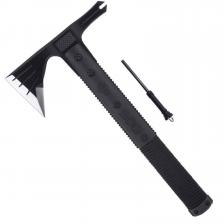 Топор - тактический томагавк Survival Hawk - SOG SK1001, сталь 2Cr Hardcased Black, рукоять термопластик GRN, чёрный – фото 1 Топор - тактический томагавк Survival Hawk - SOG SK1001, сталь 2Cr Hardcased Black, рукоять термопластик GRN, чёрный – фото 1