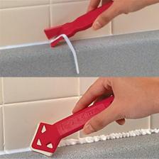 Нож и скребок для удаления герметика на кафельной плитке – фото 4
