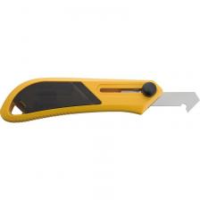 Нож строительный Olfa OL-PC-L для пластика усиленный с лезвиями в комплекте (ширина лезвия 13 мм, 3 штуки в комплекте)