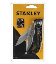 Нож строительный Stanley Skeleton с выдвижным лезвием складной стальной корпус – фото 1