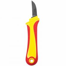 Нож монтажника, нержавеющая сталь, прямое лезвие REXANT, цена за 1 шт