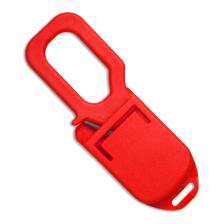 Стропорез Fox Rescue Emergency Tool, сталь 420J2, рукоять термопластик FRN, красный – фото 2