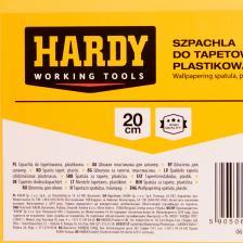 Шпатель для обоев Hardy (0610-570020) 200 мм пластиковый с пластиковой ручкой – фото 1