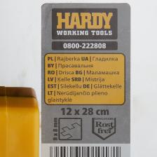 Гладилка зубчатая Hardy серия 22 (0800-222808) 280х120 мм зуб 8х8 мм с облегченной ручкой – фото 1