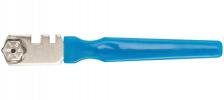 Стеклорез MOS роликовый, 6 роликов, пластиковая ручка 16908М