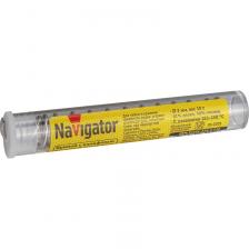 Припой Navigator 93 099 NEM-Pos01-61K-2-F10 (ПОС-61, колба, 2 мм, 10 гр), цена за 1 шт.