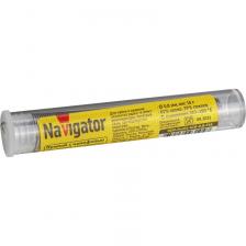 Припой Navigator 93 104 NEM-Pos01-61K-0.8-F16 (ПОС-61, колба, 0.8 мм, 16 гр), цена за 1 шт.