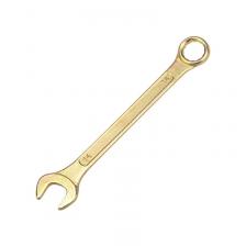 Ключ комбинированный REXANT 14 мм, желтый цинк, цена за 1 шт