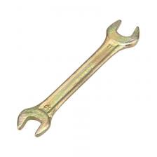 Ключ рожковый REXANT 10х11 мм, желтый цинк, цена за 1 шт