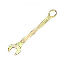 Ключ комбинированный REXANT 24 мм, желтый цинк, цена за 1 шт