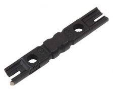 Инструмент нож-вставка Hyperline HT-314324334 профессиональный с контактами для плинтов (LSA) в стройство для заделки кабеля (HT-14BK)