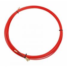 Протяжка кабельная REXANT (мини УЗК в бухте), стеклопруток, d=3,5 мм 10 м, красная, цена за 1 шт