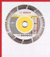 Диск алмазный универсальный Bosch (2608615063) 180x22,2x2,4 мм сегментный сухой рез – фото 1