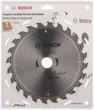 Диск пильный по дереву Bosch Optiline ECO (2608644381) 230х30х2,5 мм 24 зуба