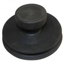 Ручная присоска для подъема небольших каменных плит, черная.